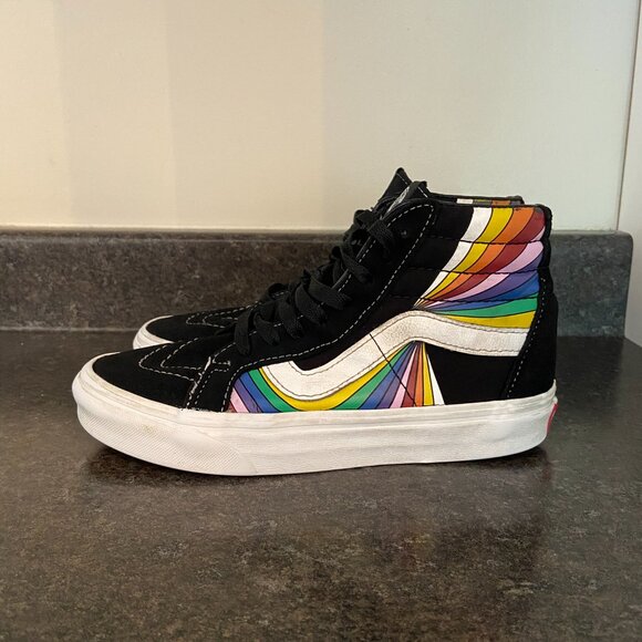 Vans Sk8-Hi Reissue 'Refract - White - Size 6 - Picture 4 of 8